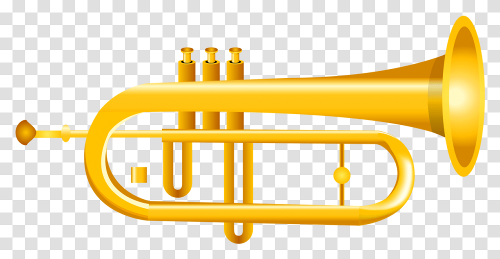 Dibujo Trompeta 2 Image Trumpet Western Musical Instruments, Horn, Brass Section, Cornet Transparent Png