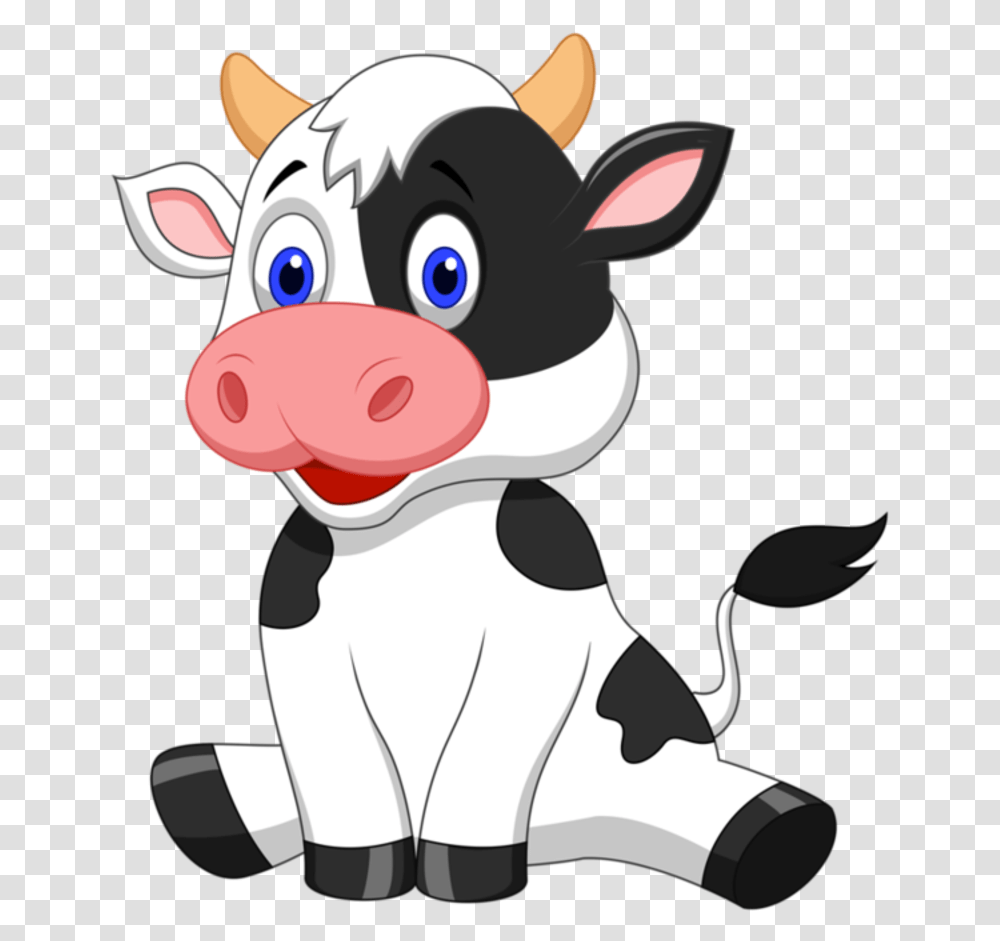 Dibujos Animados De Vacas Baby Cow Clipart, Mammal, Animal, Cattle, Toy Transparent Png