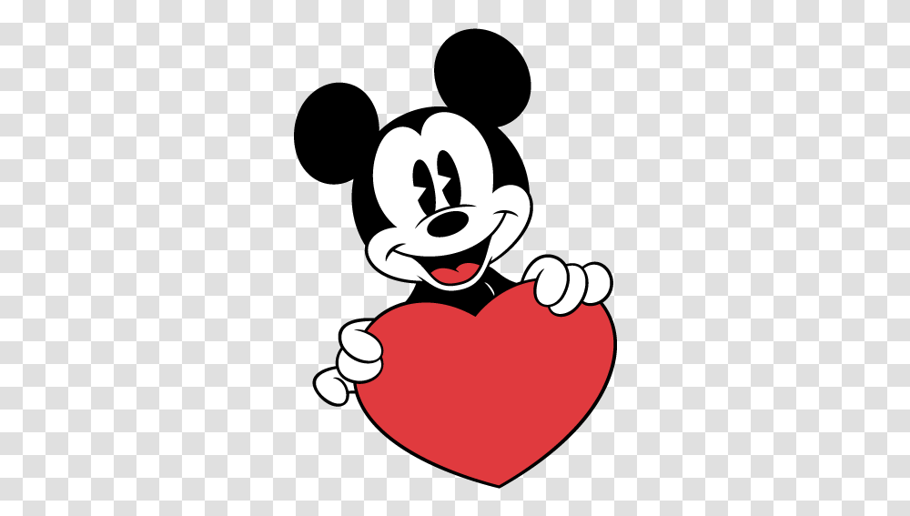 Dibujos De Amor Fciles Aprende Practica Y Dibuja Fcil Mickey Mouse With Heart, Stencil, Face Transparent Png