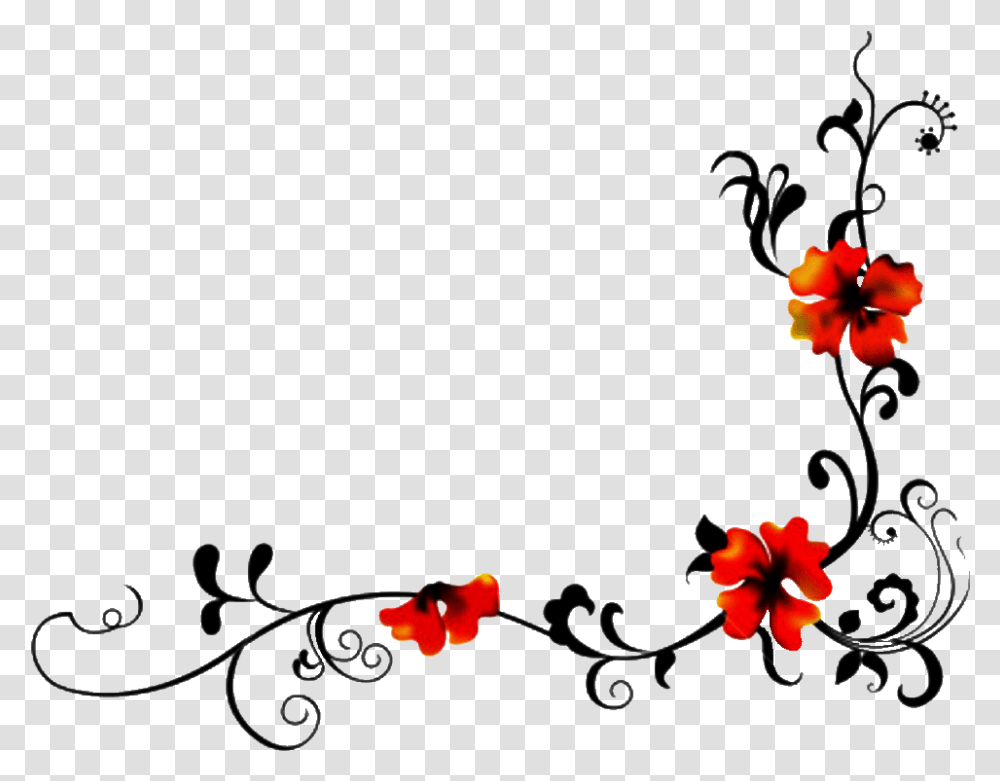 Dibujos De Enredaderas Con Flores, Floral Design, Pattern Transparent Png