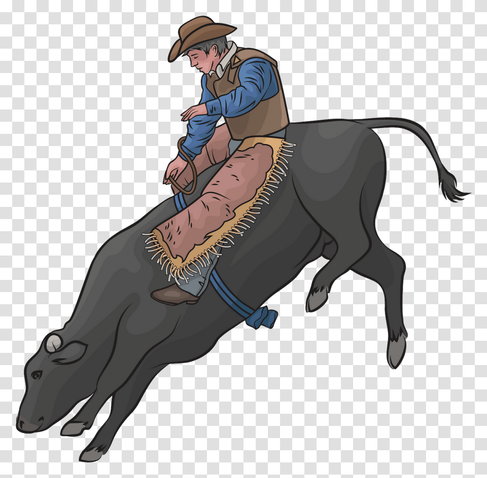 Dibujos De Montas De Toros, Person, Human, Horse, Mammal Transparent Png