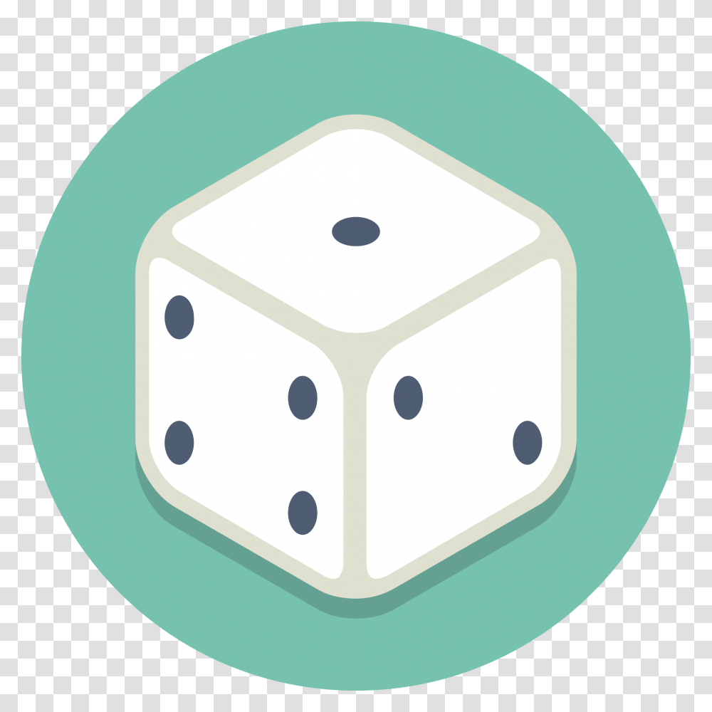 Dice Circle Dice Board Game Icon Transparent Png