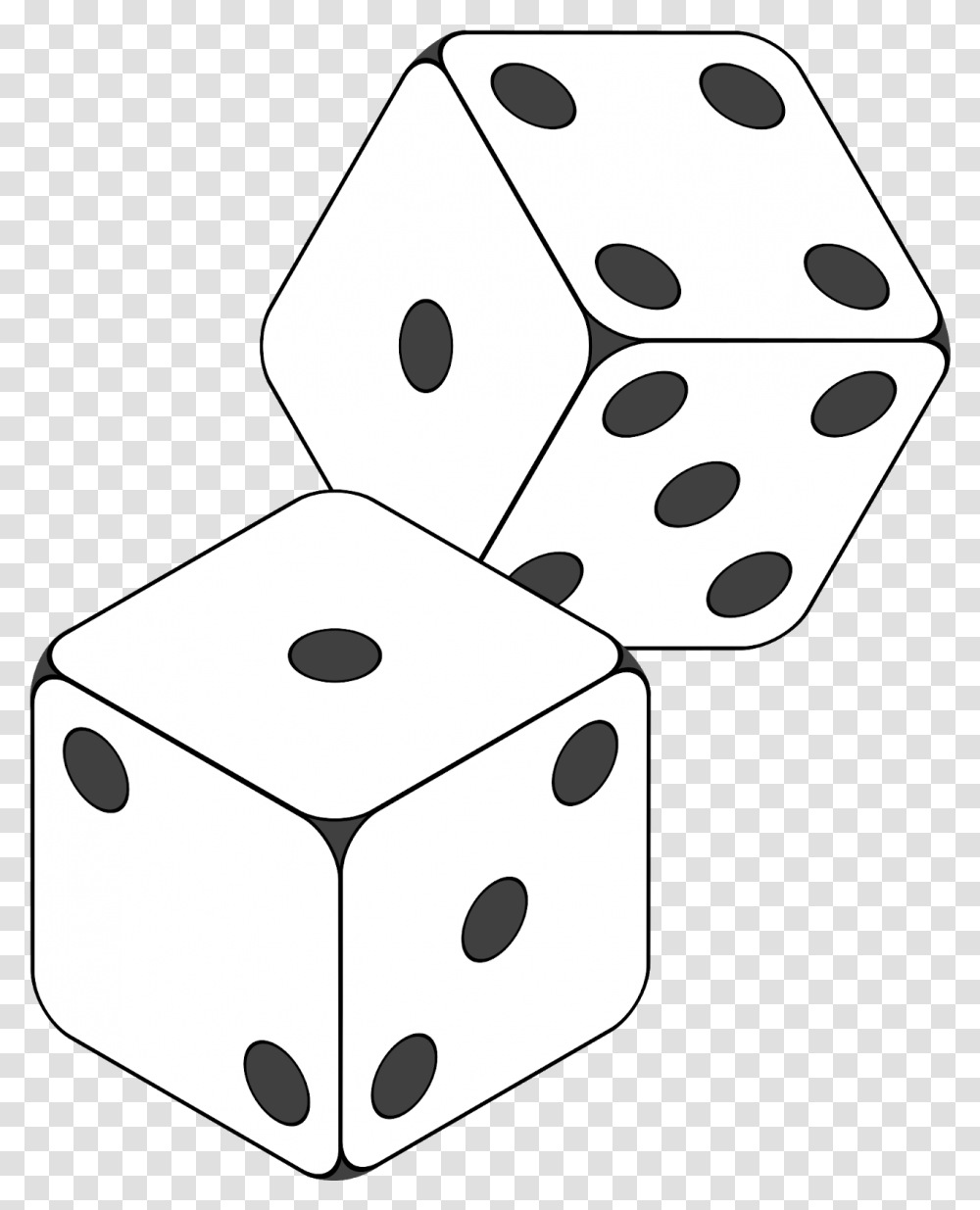 Dice Clipart Math Counter White Dice Black Background, Game Transparent Png