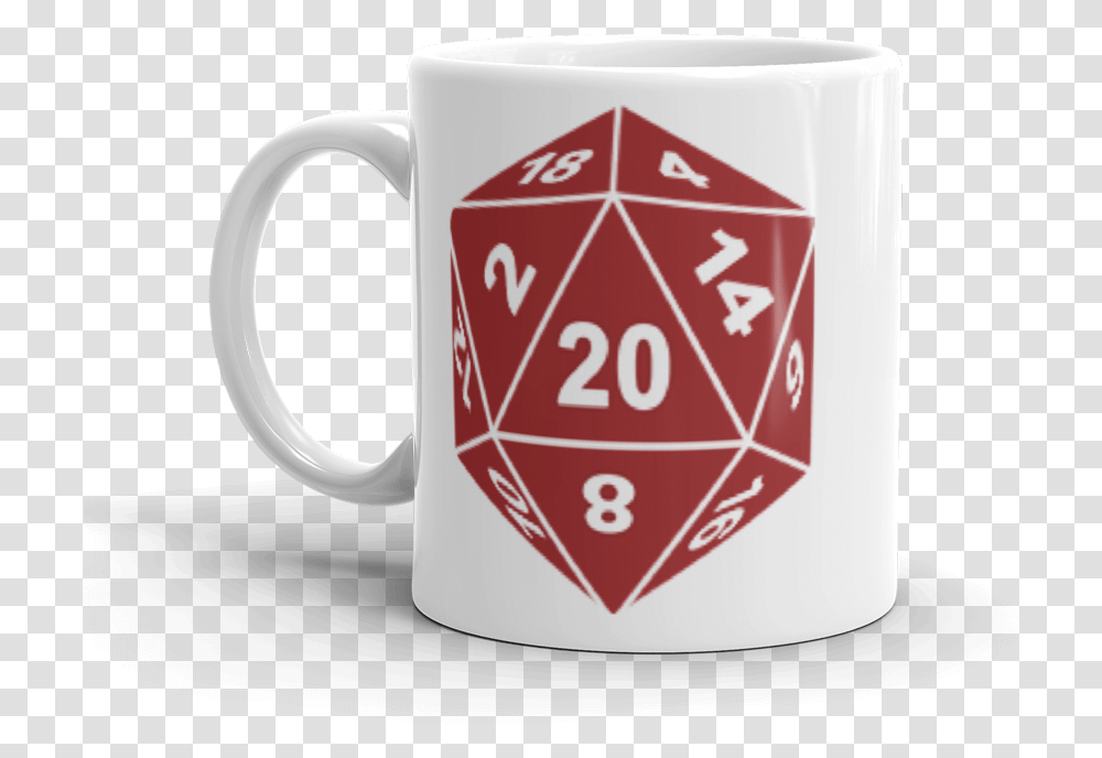 Dice D20 Clipart, Coffee Cup, Game, Tape Transparent Png