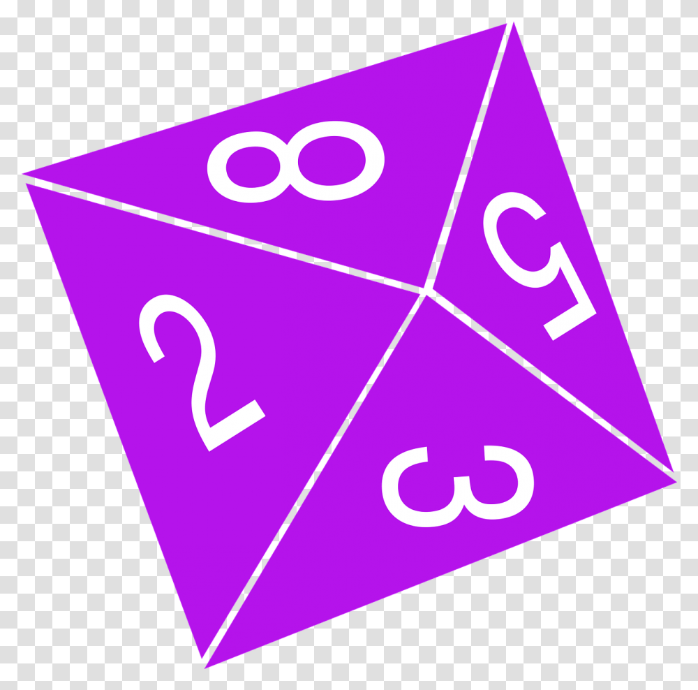 Dice Dragons Dungeons Free Vector Graphic On Pixabay 8 Sided Dice, Game, Triangle, Business Card, Paper Transparent Png