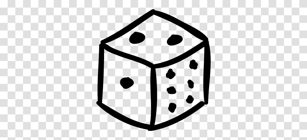 Dice Hand Drawn Cube Logo Vector Doodle Hand Drawn, Gray, World Of Warcraft Transparent Png