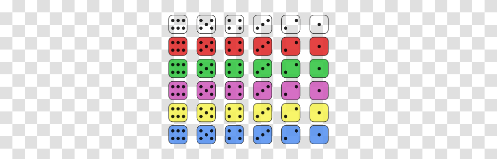 Dice In A Row Clipart, Texture, Game, Computer Keyboard, Computer Hardware Transparent Png