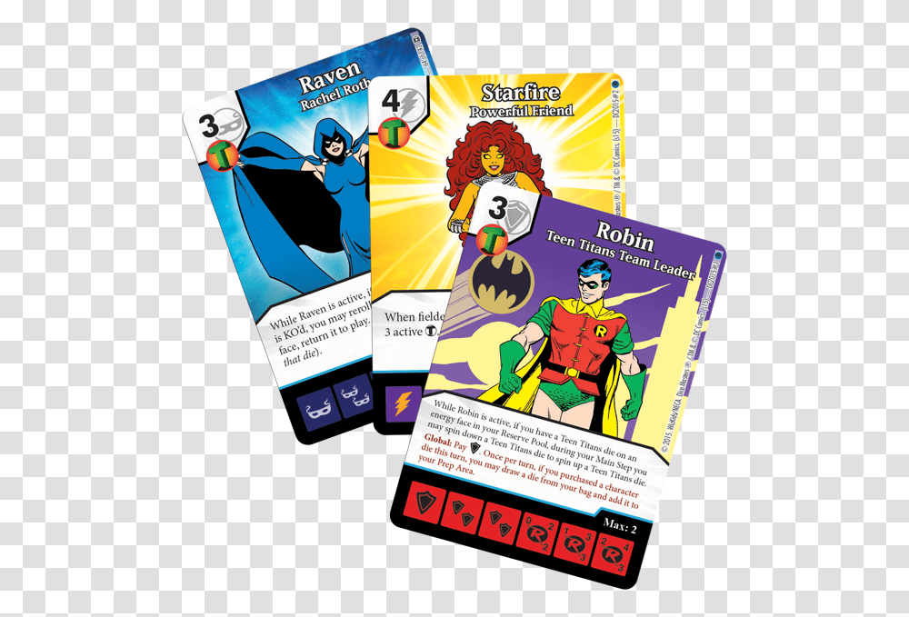 Dice Masters Teen Titans, Advertisement, Poster, Flyer, Paper Transparent Png