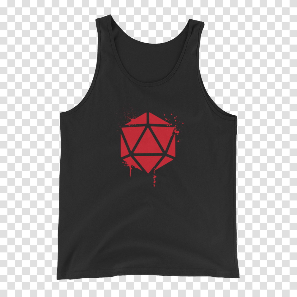 Dice Spray Paint Unisex Rpg Tank Top Dungeon Armory, Apparel, Vest Transparent Png