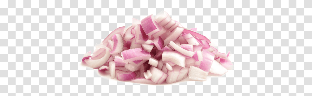 Diced Red Chopped Red Onion, Plant, Vegetable, Food, Shallot Transparent Png
