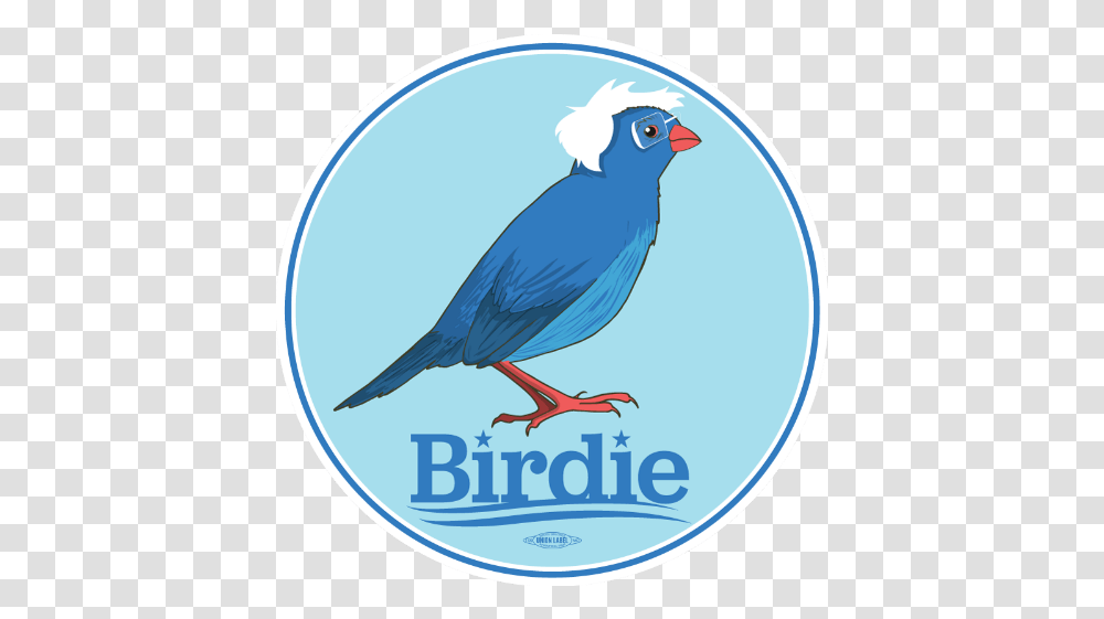 Dick Butt Silver Digital Palms Bernie Sanders Bird Sticker, Animal, Jay, Bluebird, Symbol Transparent Png