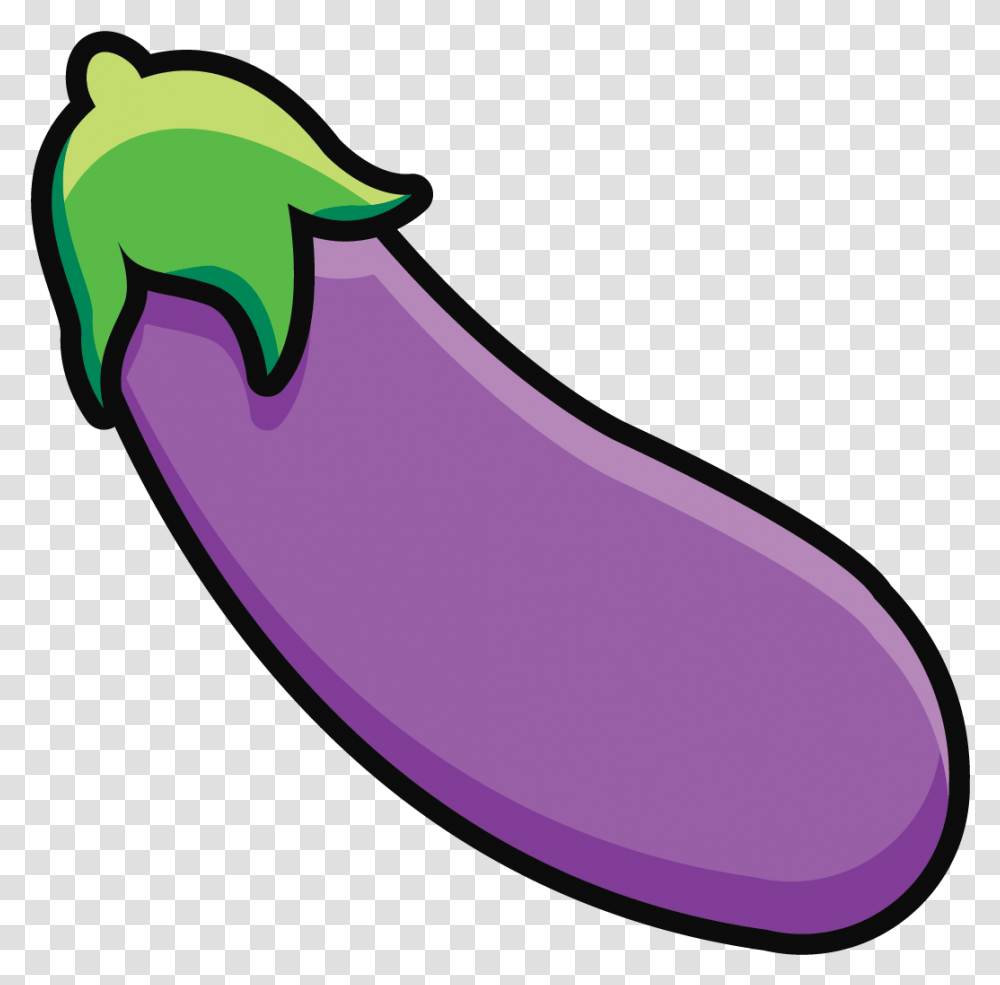 Dick Dick Emoji, Plant, Food, Vegetable, Eggplant Transparent Png