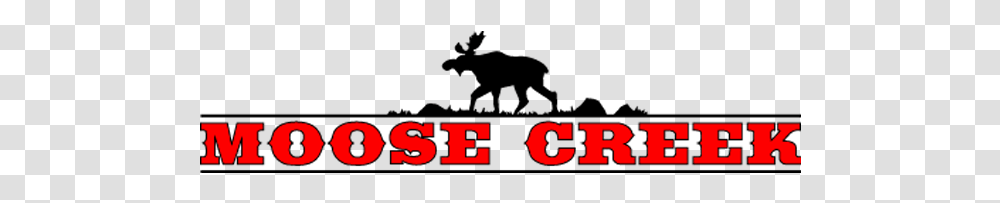 Dicker Amp Deal Moose Creek Logo Silhouette, Alphabet, Trademark Transparent Png