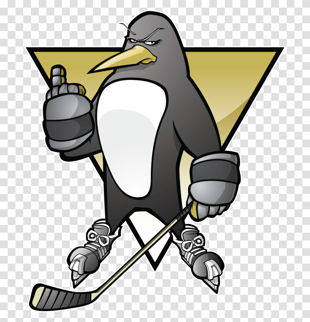 Dicky Bird Pittsburgh Penguins Logo Clipart, Animal, Ninja, Graphics, Knight Transparent Png