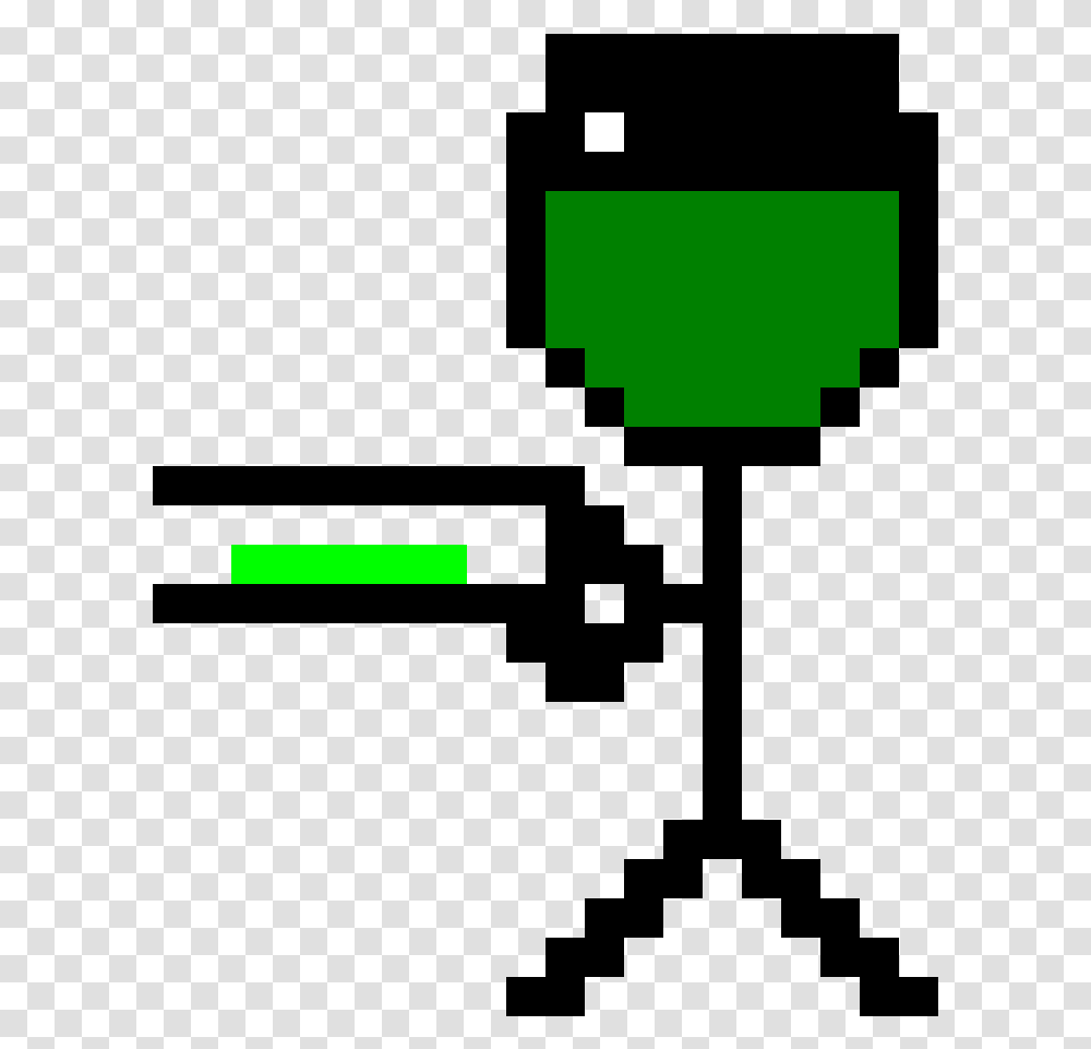 Dictator W Laser Gatling Gun Evil Pixel Art Robot, Pac Man, Light Transparent Png