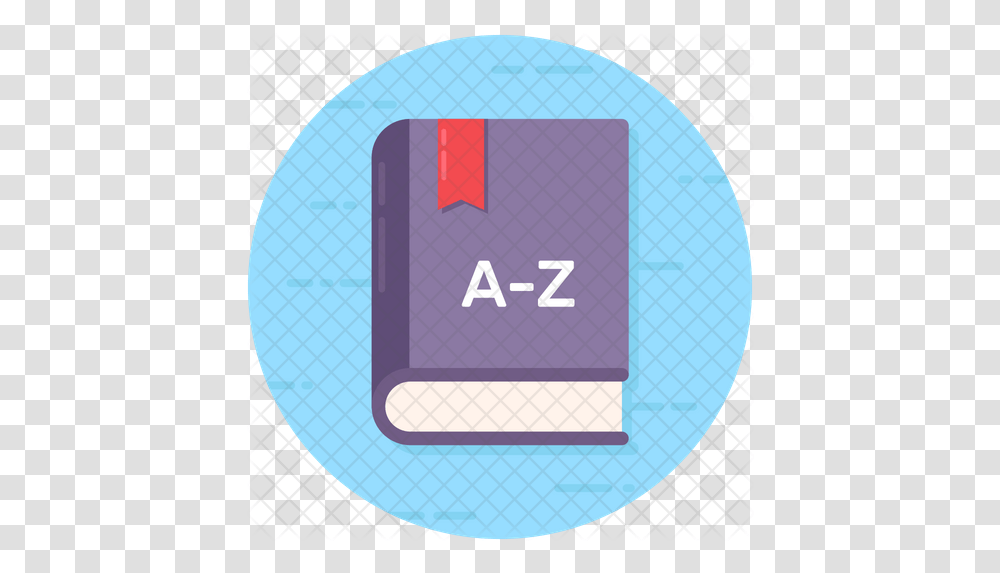 Dictionary Icon Of Rounded Style Screenshot, Text, Label, Number, Symbol Transparent Png