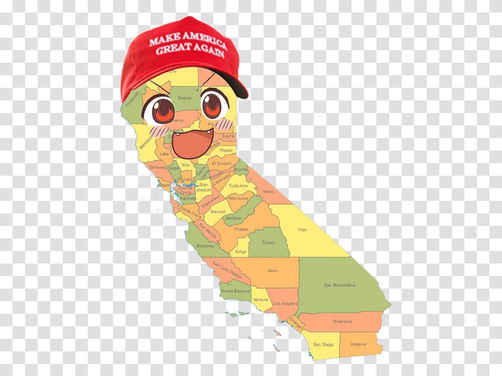 Did California Became A State, Map, Diagram, Plot, Animal Transparent Png