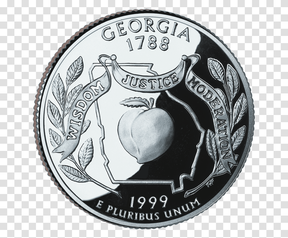 Did Georgia Became A State, Nickel, Coin, Money, Helmet Transparent Png