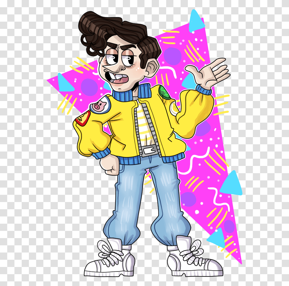 Did Somebody Say 80s Stingy Cartoon, Person, Performer, Paper Transparent Png