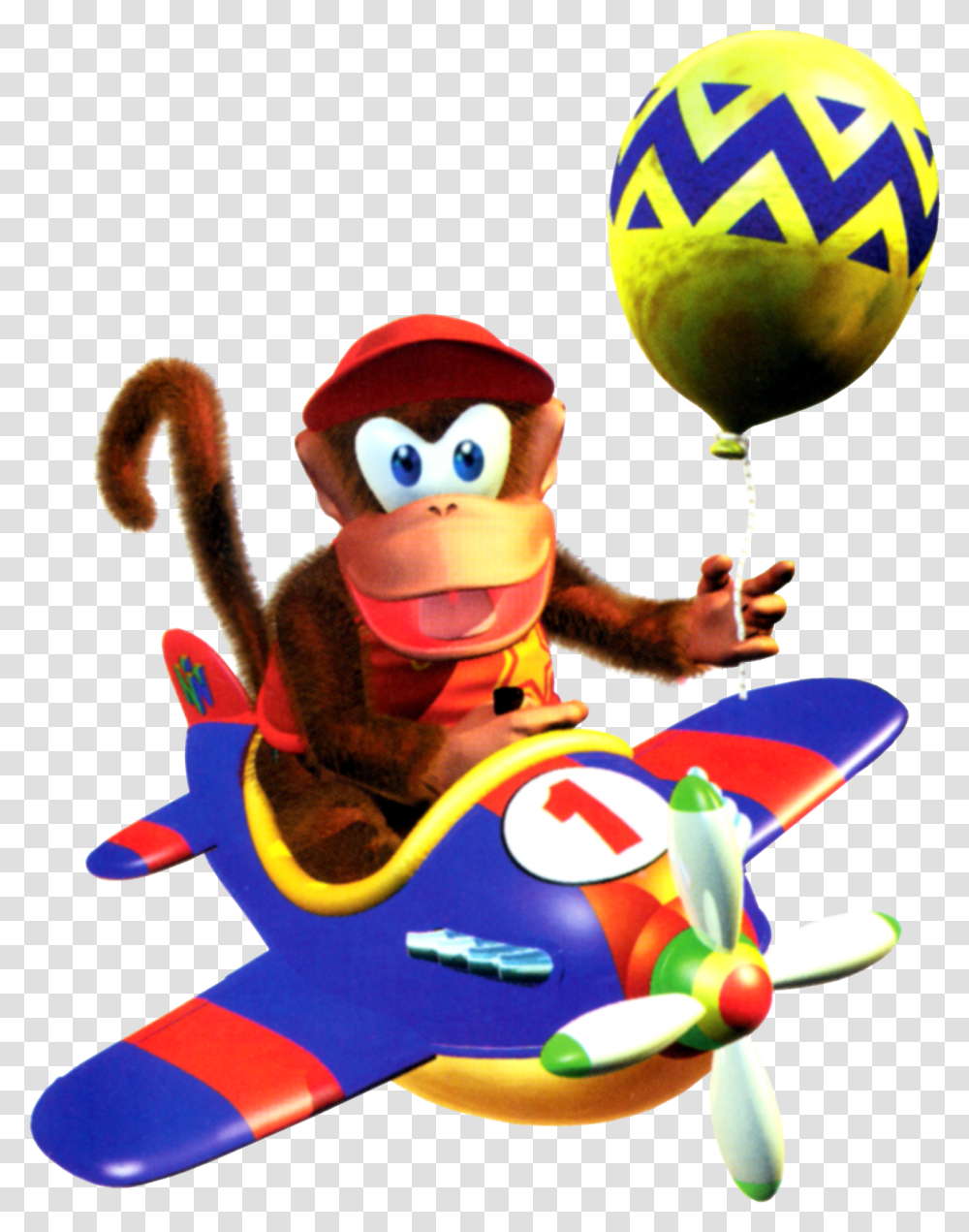 Diddy Kong Racing Diddy Kong Racing Diddy Kong, Toy, Person, Human, Ball Transparent Png