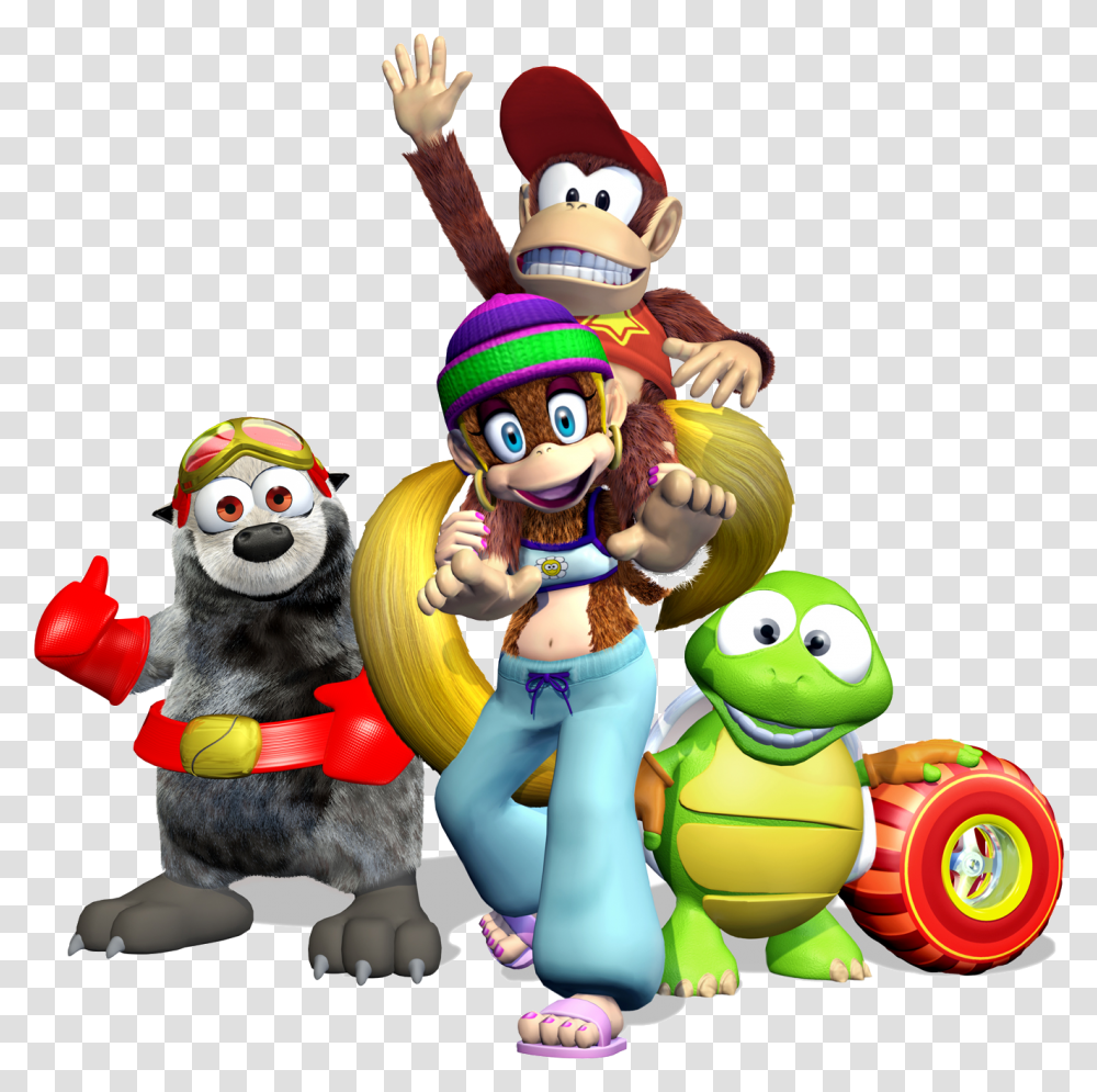 Diddy Kong Racing Tiny Kong And Diddy Kong, Costume, Figurine, Person, Human Transparent Png