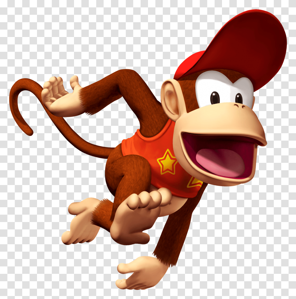 Diddy Kong, Toy, Person, Human, Elf Transparent Png