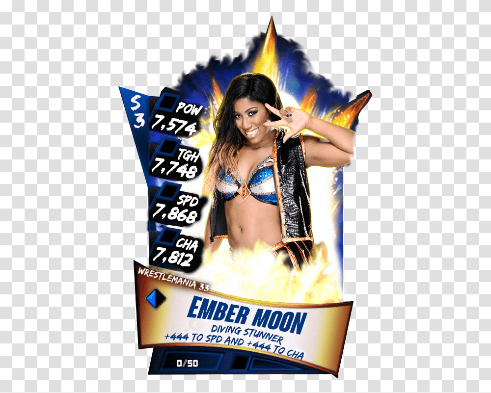 Didn't Forgot The Womens Section Ember Moon Also Gets Banner, Person, Advertisement, Poster, Flyer Transparent Png