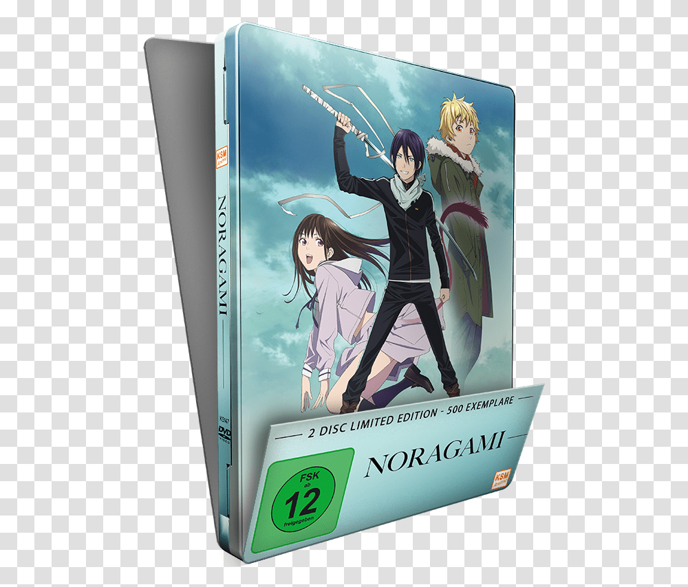 Die Gesamte Staffel 1 Im Limitierten Futurepak Dvd Noragami Temporada, Person, Human, Book, Manga Transparent Png