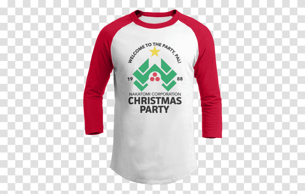 Die Hard Christmas Party Doc Holliday Say When T Shirt, Sleeve, Apparel, Long Sleeve Transparent Png