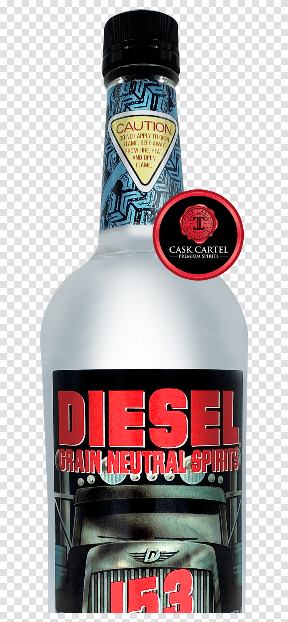 Diesel 153 Proof Grain Alcohol 1 Liter An Alternative To Everclear 151 Diesel Liquor, Beverage, Drink, Beer, Gin Transparent Png