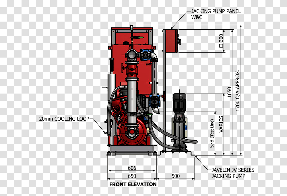 Diesel Fire Hydrant Drawing Front Fire Hydrant System Diagram, Gas Pump, Machine, Motor Transparent Png