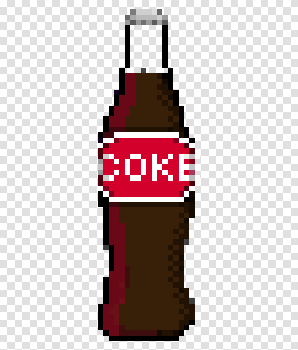 Diet Coke Bottle Coca Cola Pixel Art, Poster, Advertisement, Label Transparent Png