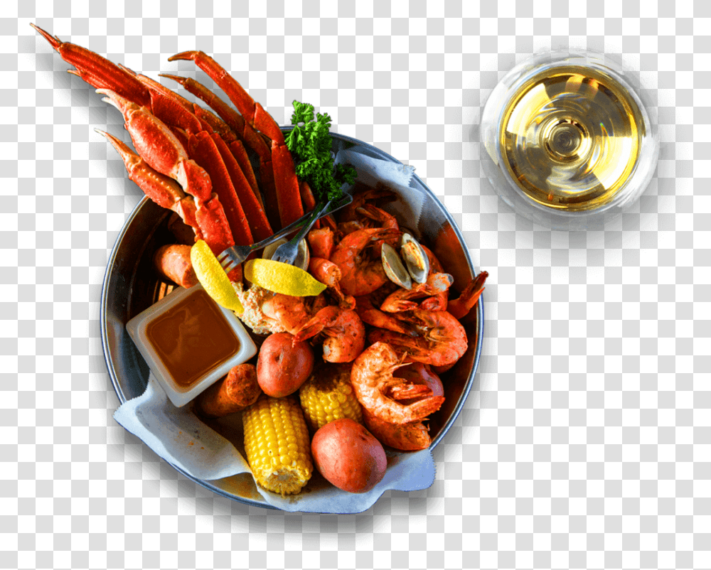 Diet Food, Dish, Meal, Seafood, Sea Life Transparent Png