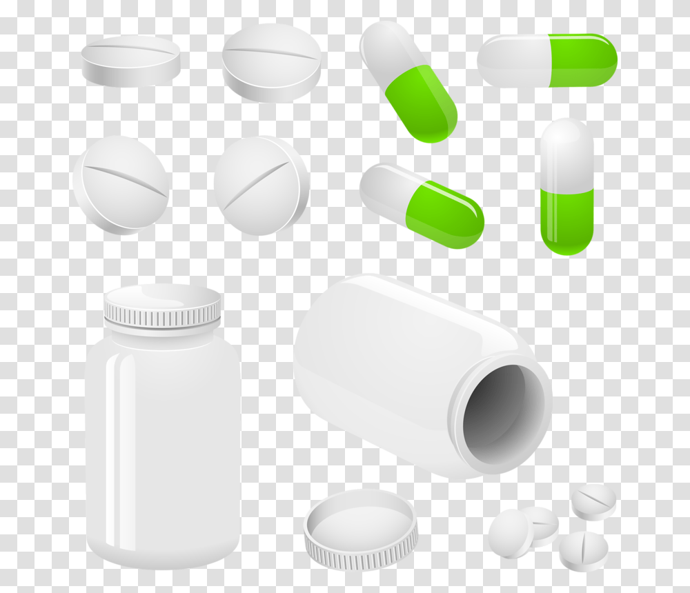 Dietary Supplement Bottle Tablet Homoeopathic Medicine Bottles Clipart, Capsule, Pill, Medication Transparent Png