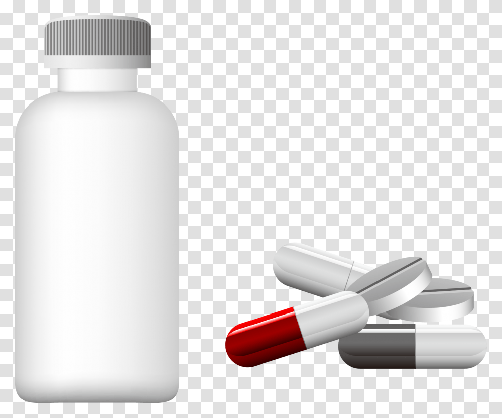 Dietary Supplement Capsule Bottle Plastic Bottle, Medication, Pill, Shaker Transparent Png