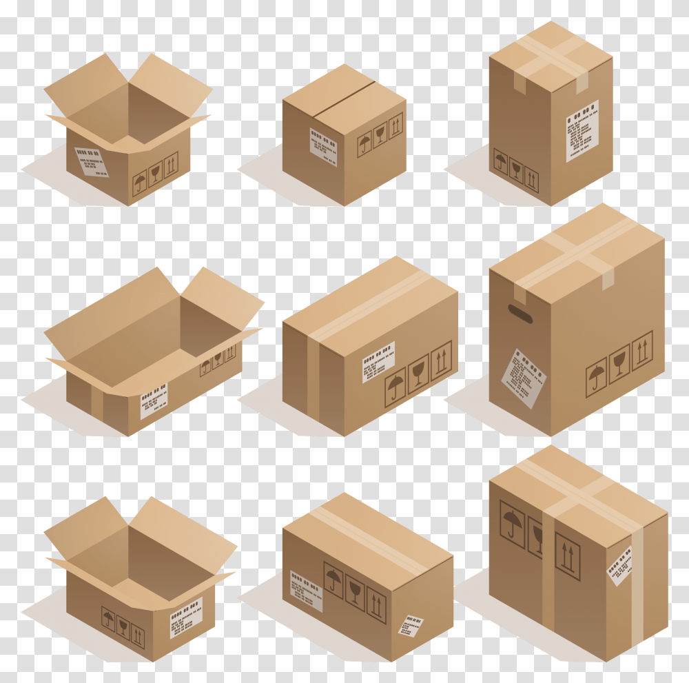 Different Box Sizes Custom Shipping Boxes Sizes, Cardboard, Package Delivery, Carton Transparent Png
