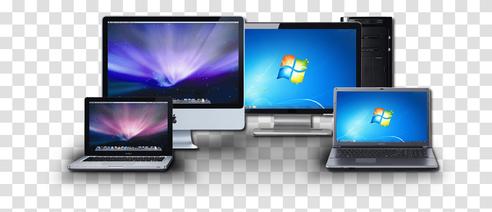 Different Computers, Monitor, Screen, Electronics, Display Transparent Png