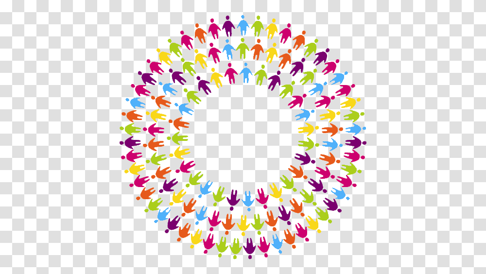 Different Cultures Unity Symbol, Pattern Transparent Png
