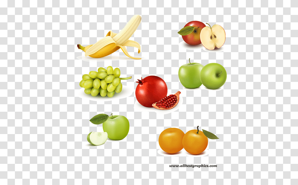 Different Fresh Farm And Healthy Fruits Clipart Format Free Fruit, Plant, Food, Bowl, Grapes Transparent Png