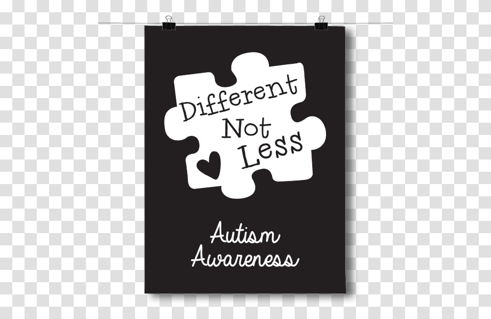 Different Not Less Poster, Advertisement, Flyer, Paper Transparent Png