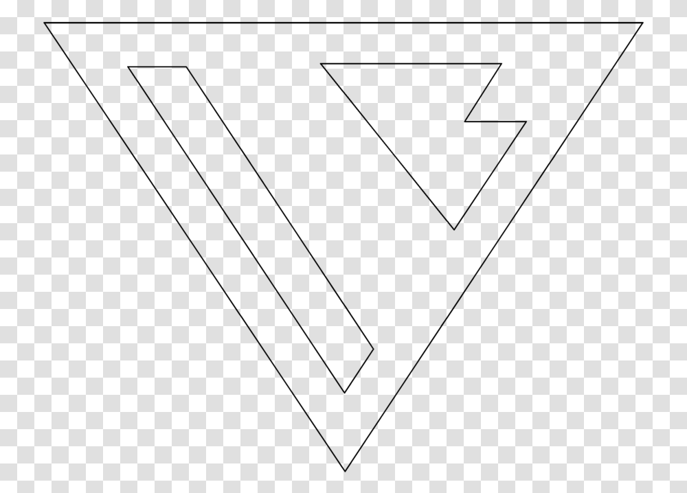 Different Sized Stars Outline Images Pictures Triangle, Gray, World Of Warcraft Transparent Png