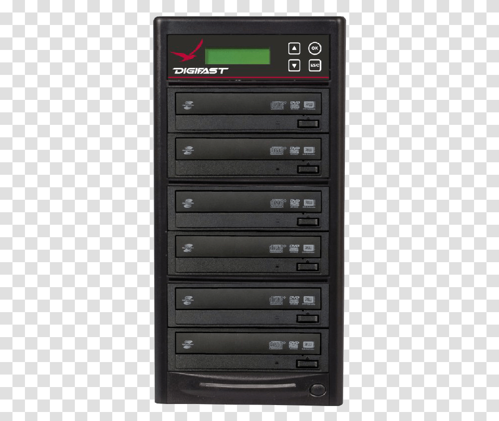 Digifast 1 To 5 Cddvd Duplicator Cddvd Duplicator, Mailbox, Letterbox, Electronics, Furniture Transparent Png