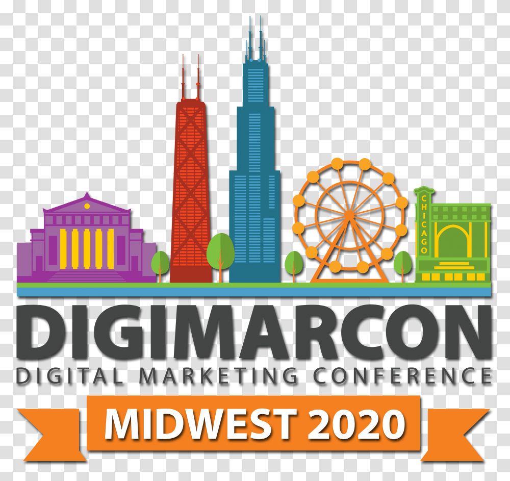 Digimarcon Chicago 2019 Digital Marketing Conference Digimarcon Midwest 2019, Metropolis, City, Urban, Building Transparent Png