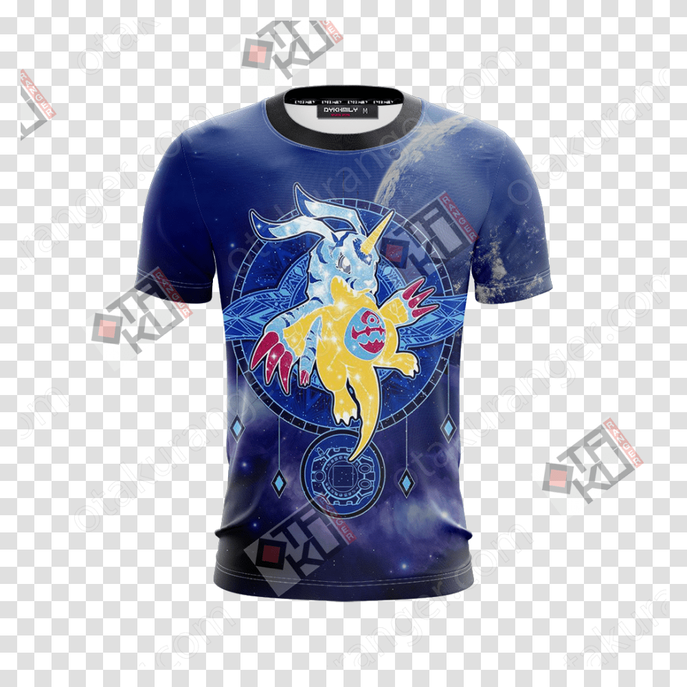 Digimon New Garurumon 3d T Shirt Evangelion Eva 01 Hoodie, Apparel, T-Shirt, Person Transparent Png