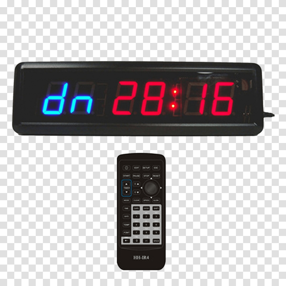 Digit Led Digital Countdown Wall Clock, Digital Clock, Mobile Phone, Electronics, Cell Phone Transparent Png