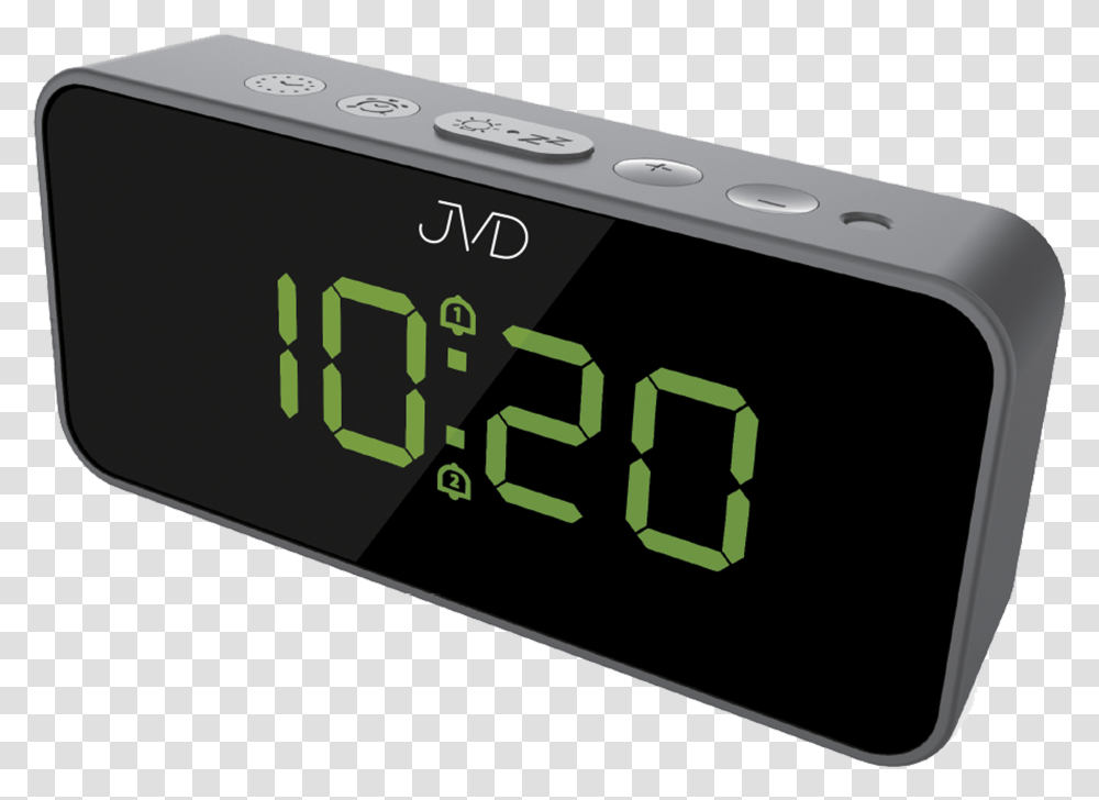 Digital Alarm Clock Jvd Sb3212 Radio Clock, Digital Clock, Mobile Phone, Electronics, Cell Phone Transparent Png