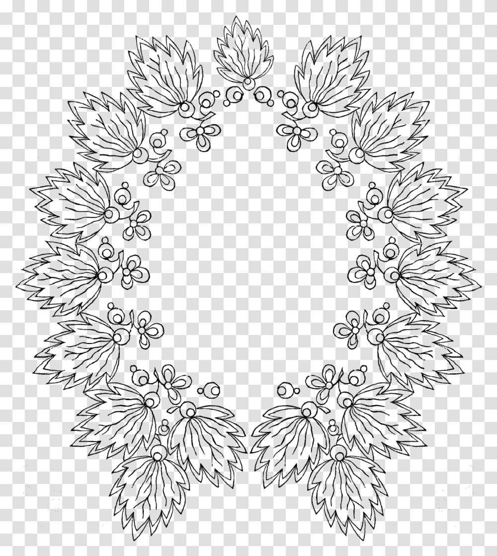 Digital Border Downloads Floral Design, Nature, Outdoors, Astronomy, Outer Space Transparent Png