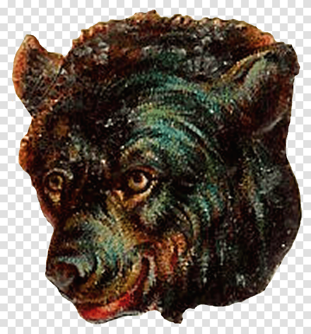 Digital Brown Bear Clip Art Statue, Ornament, Accessories, Animal, Gemstone Transparent Png