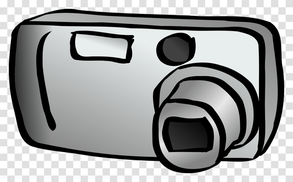 Digital Camera Clipart, Electronics Transparent Png