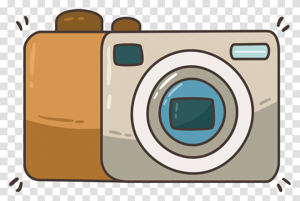 Digital Camera Drawing, Electronics Transparent Png